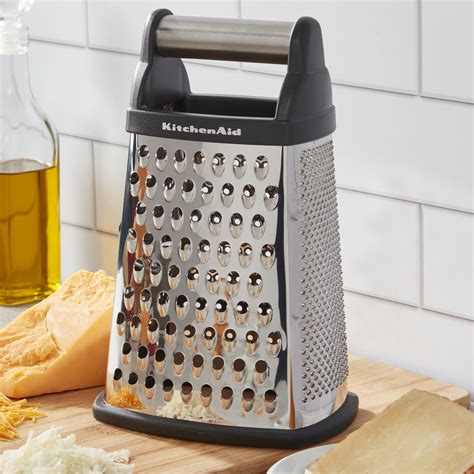 stainless steel box grater reviews|kitchenaid stainless steel box grater.